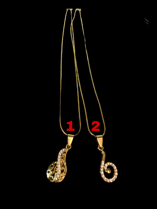 R1015 necklace +pendant